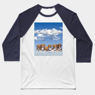 puppies Baseball T-Shirt